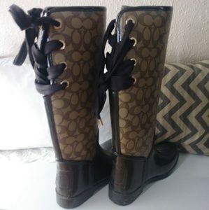 Coach rainboots